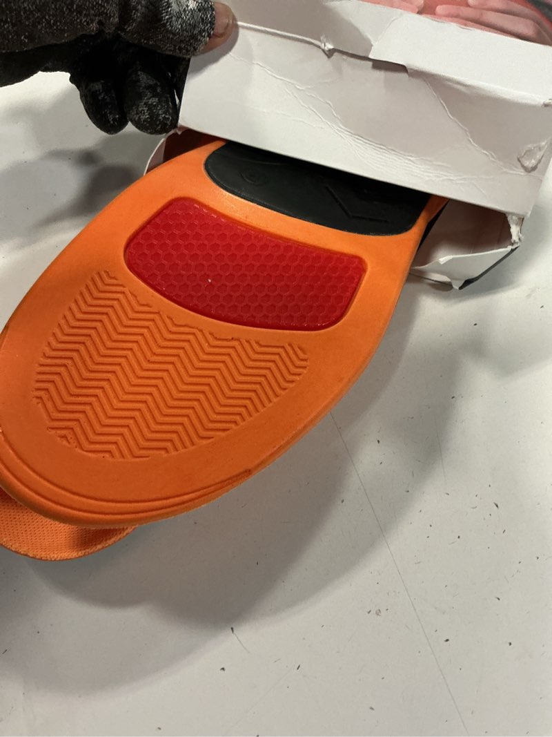 Condition photo showing Good Condition for Arch Support Insoles with Metatarsal Pads, Orthotic Inserts for Metatarsalgia, Morton's Neuroma, Plantar Fasciitis, Ball of Foot Pain Relief, Man Women Insole for Standing All Day-F F(Men's 9.5-10.5 / Women's 10.5-11.5)--287mm Dp01-meta(orange)