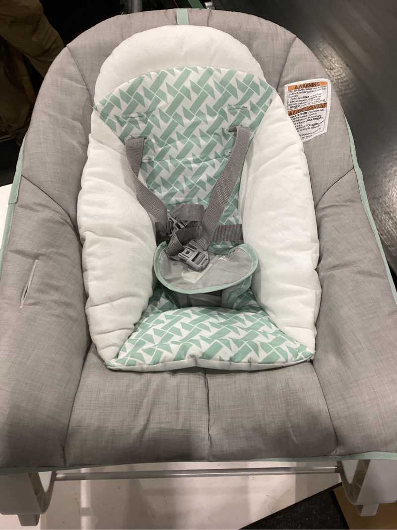 Condition photo showing Good Condition for ingenuity keep cozy 3-in-1 grow with me vibrating baby bouncer, seat & infant to toddler rocker, vibrations & -toy bar, 0-30 months up to 40 lbs (weaver)