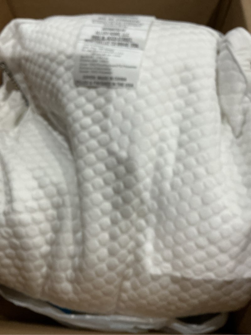 Condition photo showing Good Condition for columbia comfort ice fiber side sleeper down alternative bed pillow with polyester fiberfill, supportive cooling double sided breathable cover - king (pack of 2) side sleeper king (pack of 2)