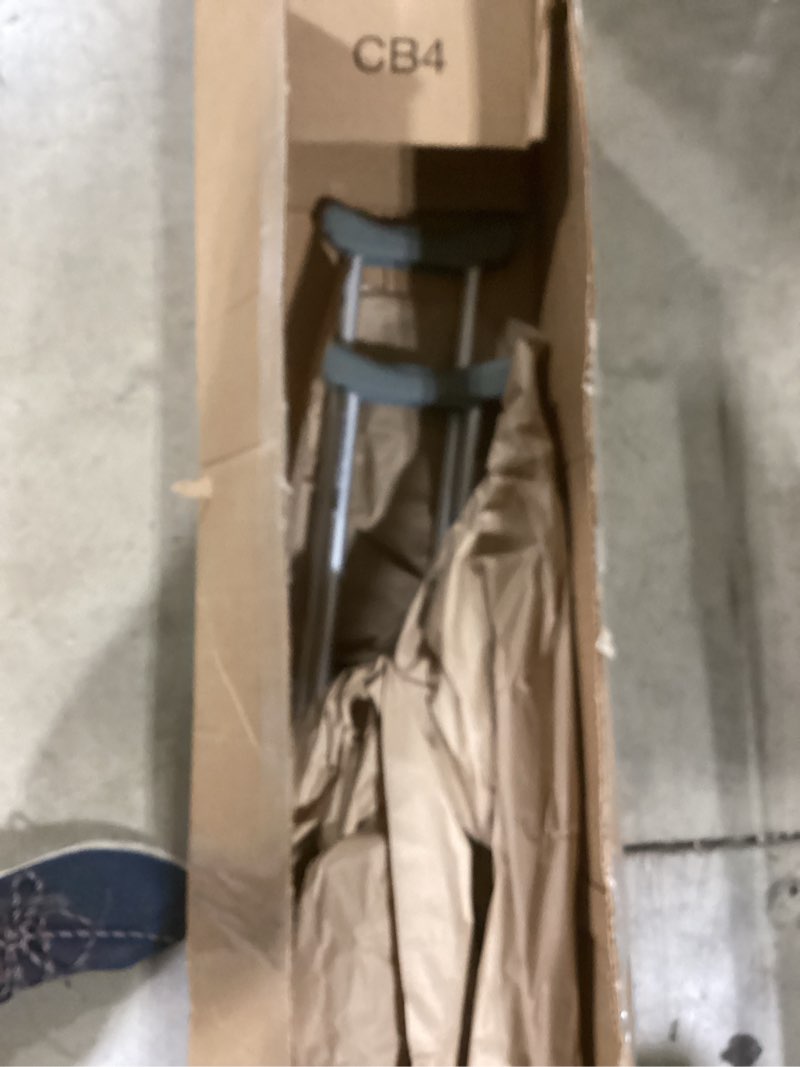 Condition photo showing Good Condition for Hugo Mobility Adjustable Crutches for Walking, Tall Adult Walking Crutches, Comfortable Lightweight Crutches with Underarm Pad and Hand Grip