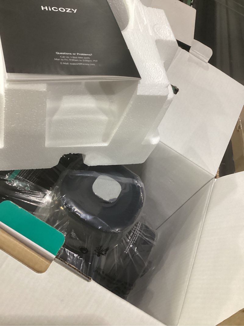 Condition photo showing Good Condition for hicozy f3 slushie machine & soft serve ice cream machine, no ice needed, self-cleaning, 5 presets for soft serve, frozen drink, milk shake, margaritas, frappés and more dark gray
