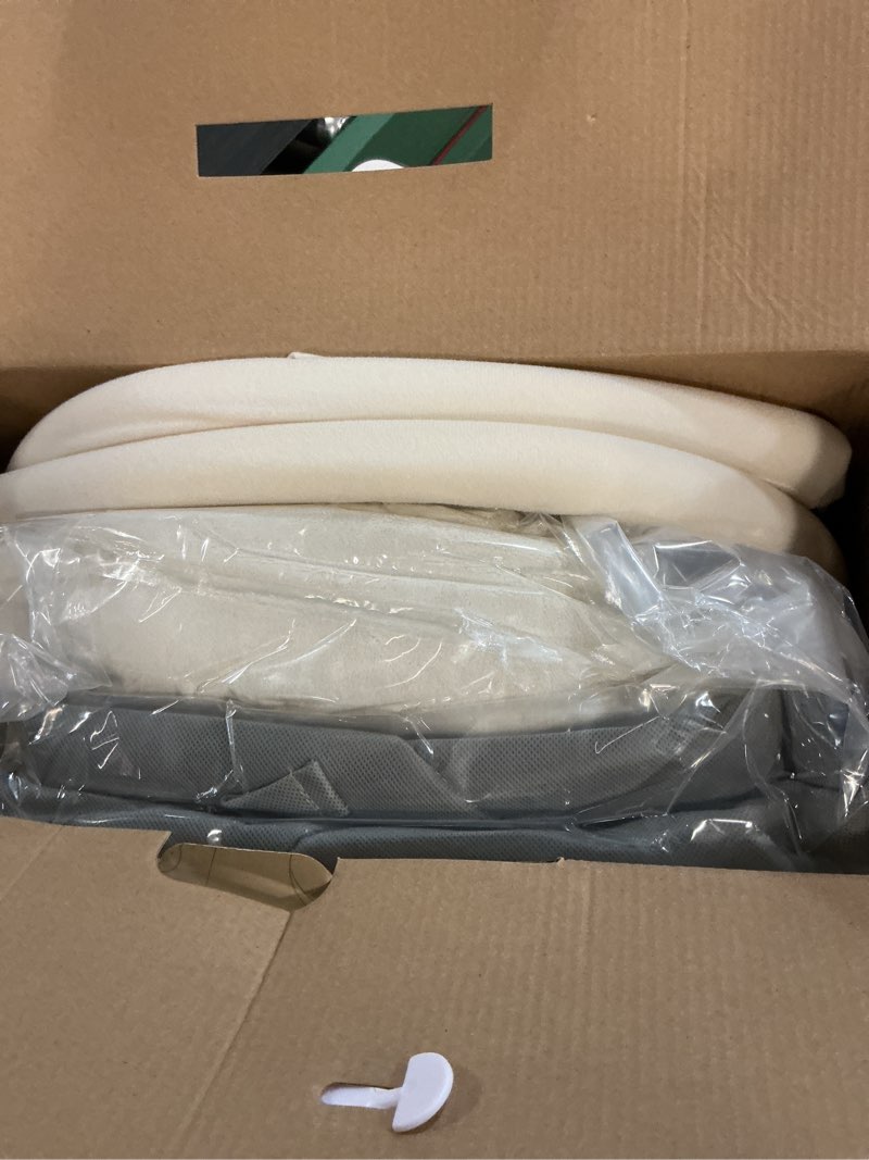 Condition photo showing New/Like New for 3-in-1 Baby Play Mat, Baby Seats for Infants for Sitting Up, Tummy Time Mat with 5 Detachable Toys, Activity Gym & Playmats for Babies 0-6 6-12 Months, Newborn Babies Shower Gifts Beige