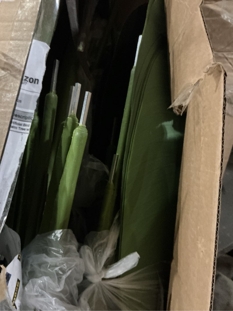 Condition photo showing Good Condition for (Similar to) Der Rose 2 Pack 30\" Artificial Fiddle Leaf Fig Tree with Warm LED Lights – Battery Powered, Mid-Size Fake Plants for Living Room, Bedroom, Entryway & Home Decor 30\" Without LED Lights