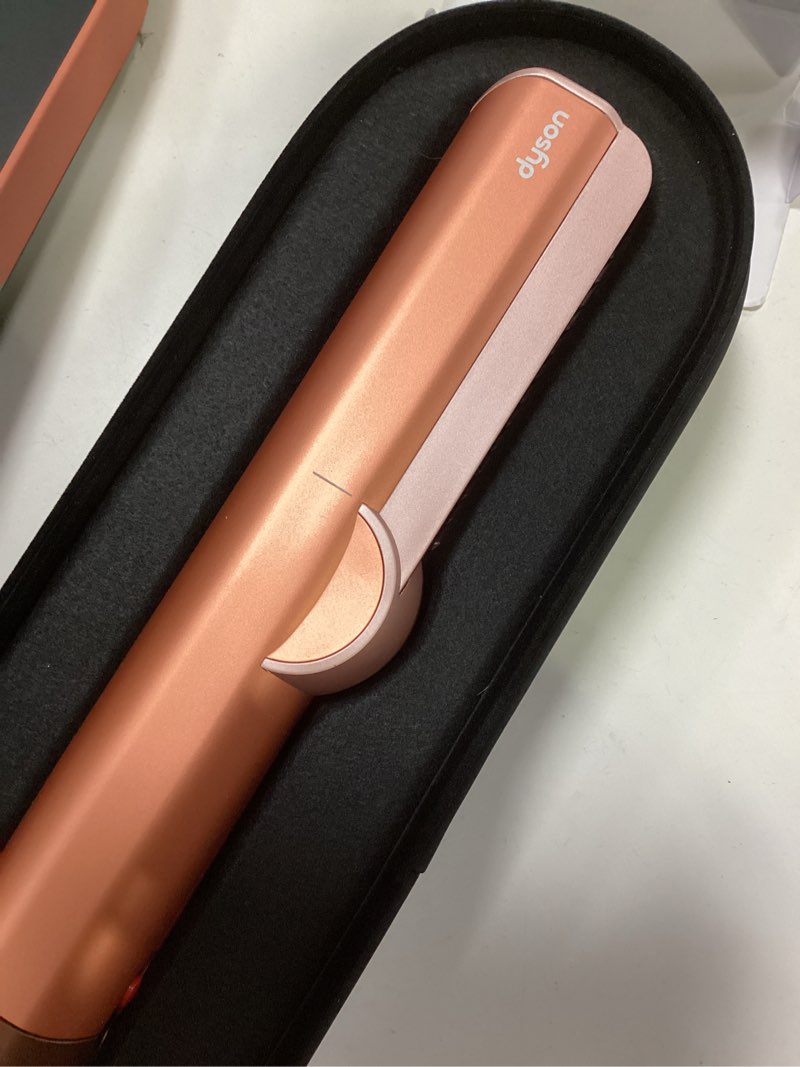 Condition photo showing Working Condition Verified for Dyson Airstrait™ Straightener, Wet to Dry Hair Straightener, No Heat Damage, No hot Plates, All Hair Types