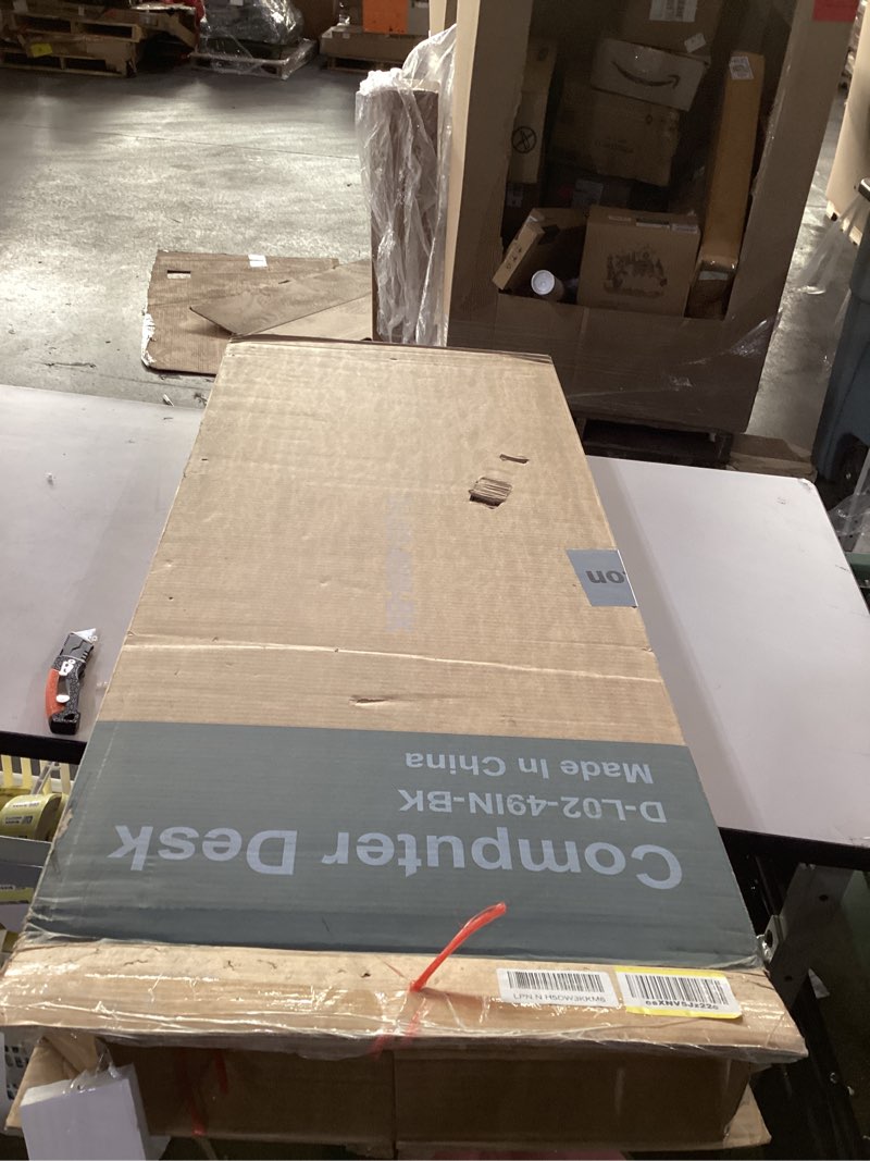 Condition photo showing As Is for Computer desk *incomplete* 