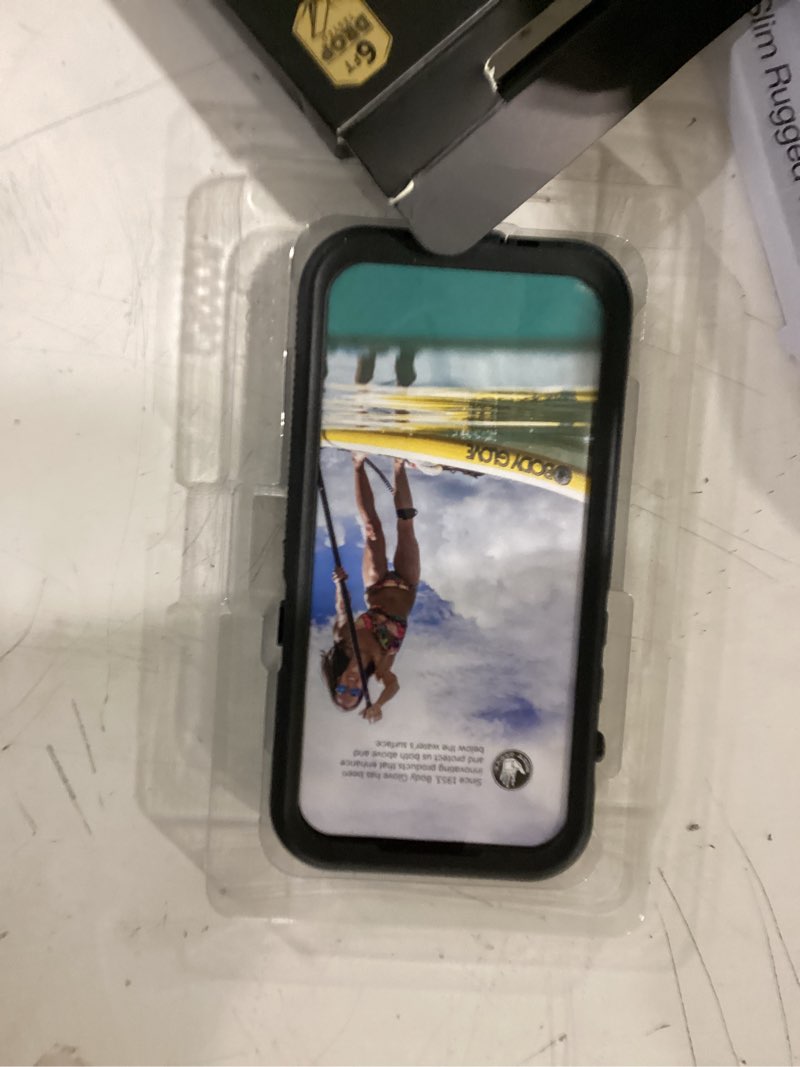 Condition photo showing Good Condition for body glove tidal waterproof phone case for iphone 14 pro - black/clear