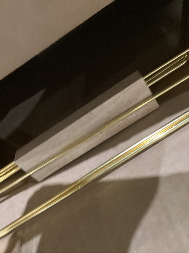 Condition photo showing As Is for 12 Pack Hexagonal Floral Hoops with Stand 18 Inch Metal Rings for DIY Centerpiece Table Decorations Crafts Macrame Ring Hoops Dream Catcher Rings Wedding Birthday Wreath Candle Rings Craft Hoops, Gold 18 Inches Gold