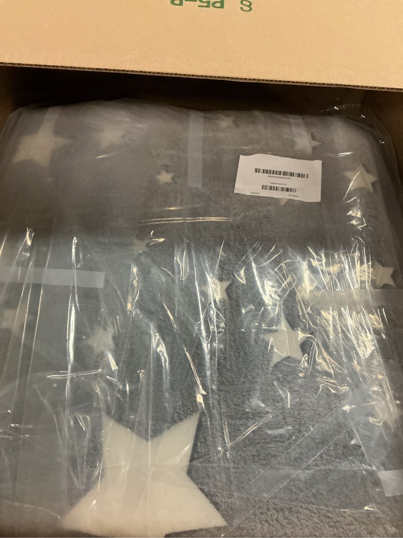 Condition photo showing As Is for MeMoreCool Glow Star Pattern Foldable Floor Mattress for Kids, Trifold Nap Mat for Toddlers, Portable Daycare Sleeping Futon or Floor Bed, 57x22 Inch 57x22x3" Star