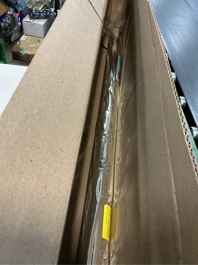 Condition photo showing As Is for custom 38x48 inch clear table cover protector 1.5mm thick plastic scratch resistent heavy duty desk pad mat non-slip tablecloth protector for coffee table sofa table media stand writing desk tv bench clear rectangle 1.5mm 38"x48"