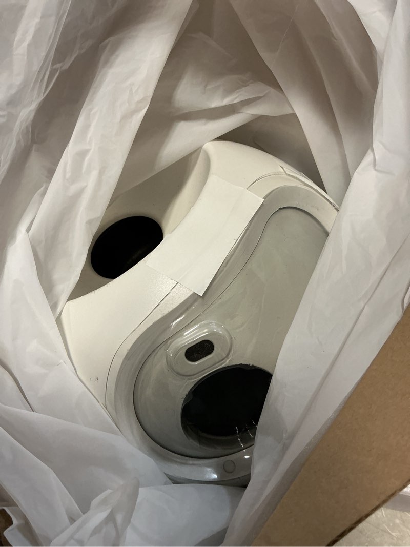 Condition photo showing As Is for uahpet Automatic Ball Launcher for Dog with Obstacle Detection, 4 Adjustable Distances Ball Thrower Launcher for Medium & Large Dogs with 2 Balls (2.5 inches)