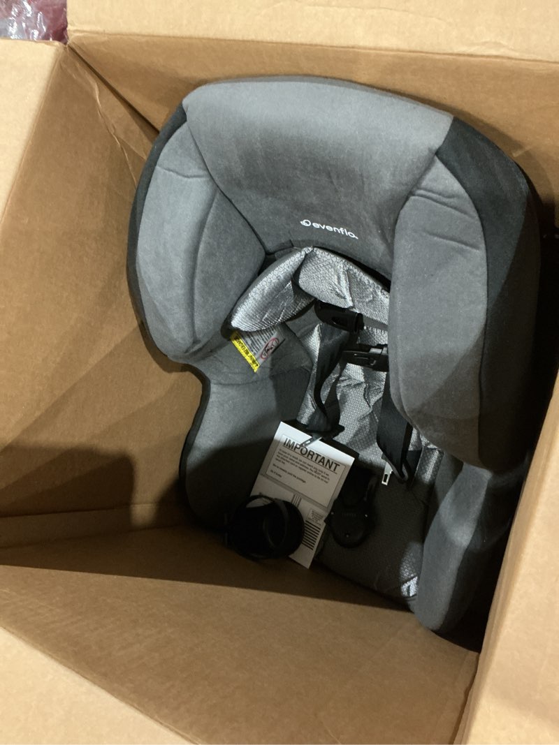 Condition photo showing Good Condition for evenflo tribute lx convertible car seat (saturn gray) new evenflo tribute lx convertible car seat