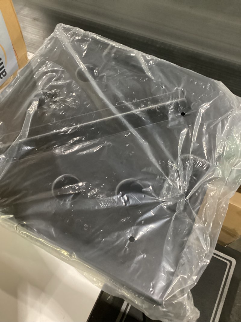 Condition photo showing As Is for ONLY ONE PIECE C-Hopetree 317lb Heavy Duty Base Weights Stand for Offset Cantilever Outdoor Patio Umbrella, Black