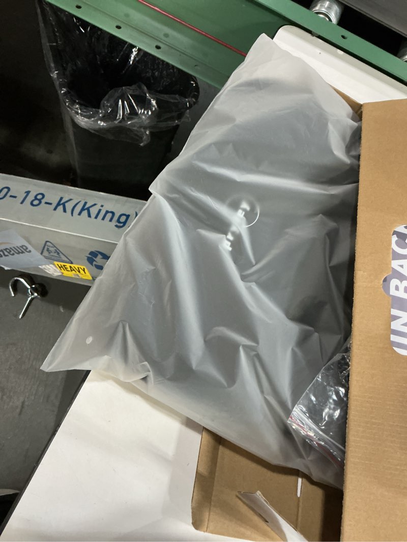 Condition photo showing As Is for Back Massager, Rolling Up and Down Back Massager with Heat, Back Massage 4D Kneading for Pain Relief Deep Tissue, Ultrathin Shoulder Massager Gift for Women Men Parents Christmas