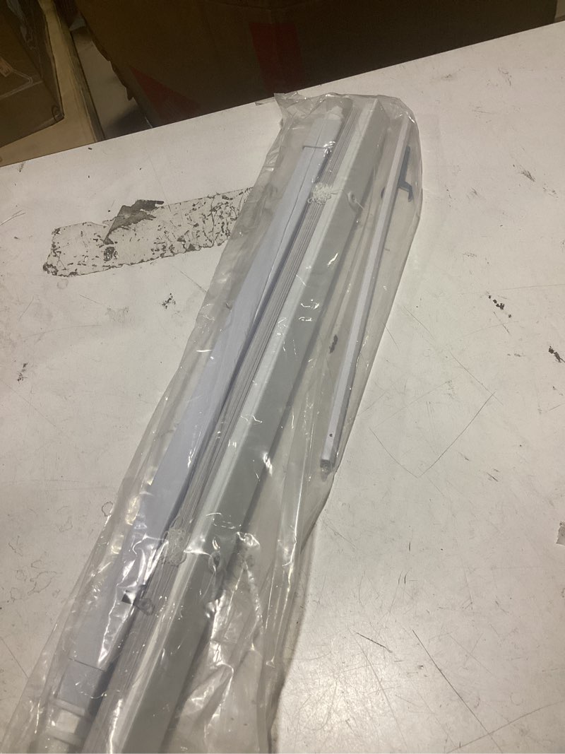 Condition photo showing Good Condition for lazblinds cordless cellular shades, no tools no drill blackout honeycomb shades pleated blinds for windows, 24'' w x 36'' h, silver white blackout-silver white 24'' w × 36'' h