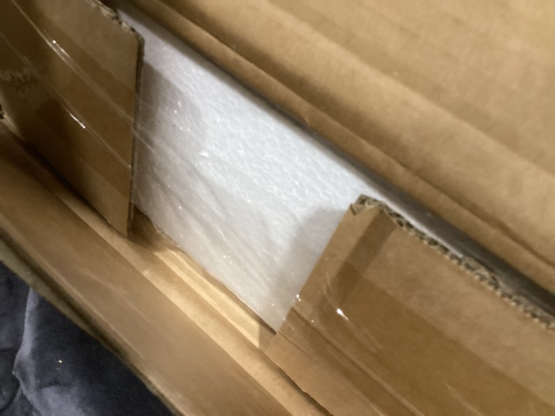 Condition photo showing As Is for TaoHFE Medicine Cabinet, Medicine Cabinets for Bathroom with Mirror 2 Doors 3 Open Shelf, Bathroom Cabinet Wall Mounted Wooden Storage Over Toilet Laundry Room Kitchen White With Mirror