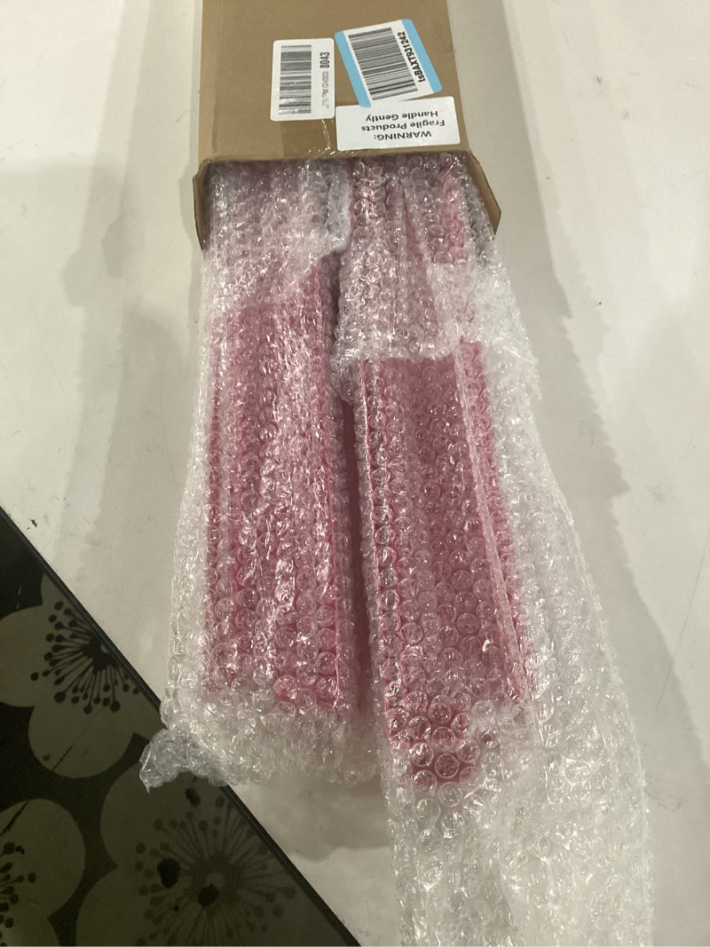 Condition photo showing Good Condition for 4 pcs 18.7 inch hot pink acrylic mahjong tile racks with pushers for game night american mahjong racks tile set for mah jong lovers and beginners