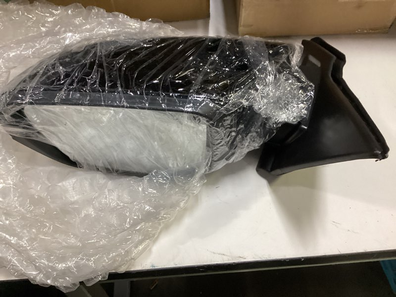 Condition photo showing Good Condition for left driver side door mirror for 2016-2021 honda civic lx se sport with power mirror manual folding non-heat match to black replace 76258-tba-a02za ho1320283(3 pins) l-3pins black