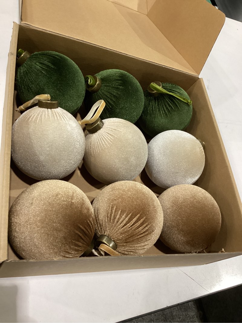 New 9pcs velvet mixed colors 1, 4inch