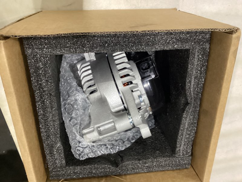 Condition photo showing Good Condition for high output alternator compatible with 2012-2023 jeep wrangler & gladiator 3.6l 12v 160a 6-groove pulley replacement #56029597aa