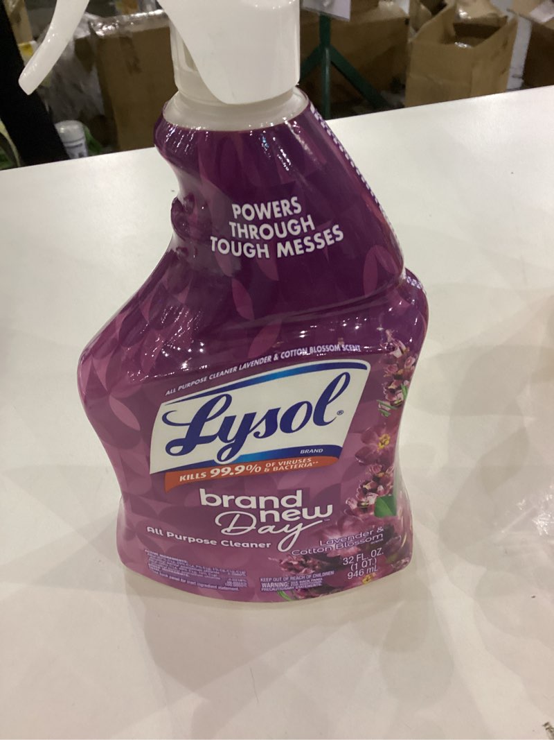 lysol® all purpose cleaner - trigger lavender & cotton blossom 
