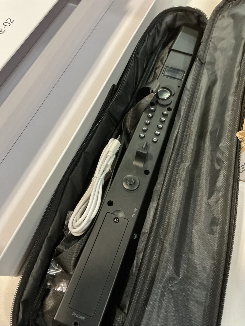 Condition photo showing Good Condition for vangoa mae-02 midi ewi electronic wind instrument with 3 fingerings 35 tones 7 functions professional portable digital wind instrument synthesizer rechargeable for beginners adults teens, black