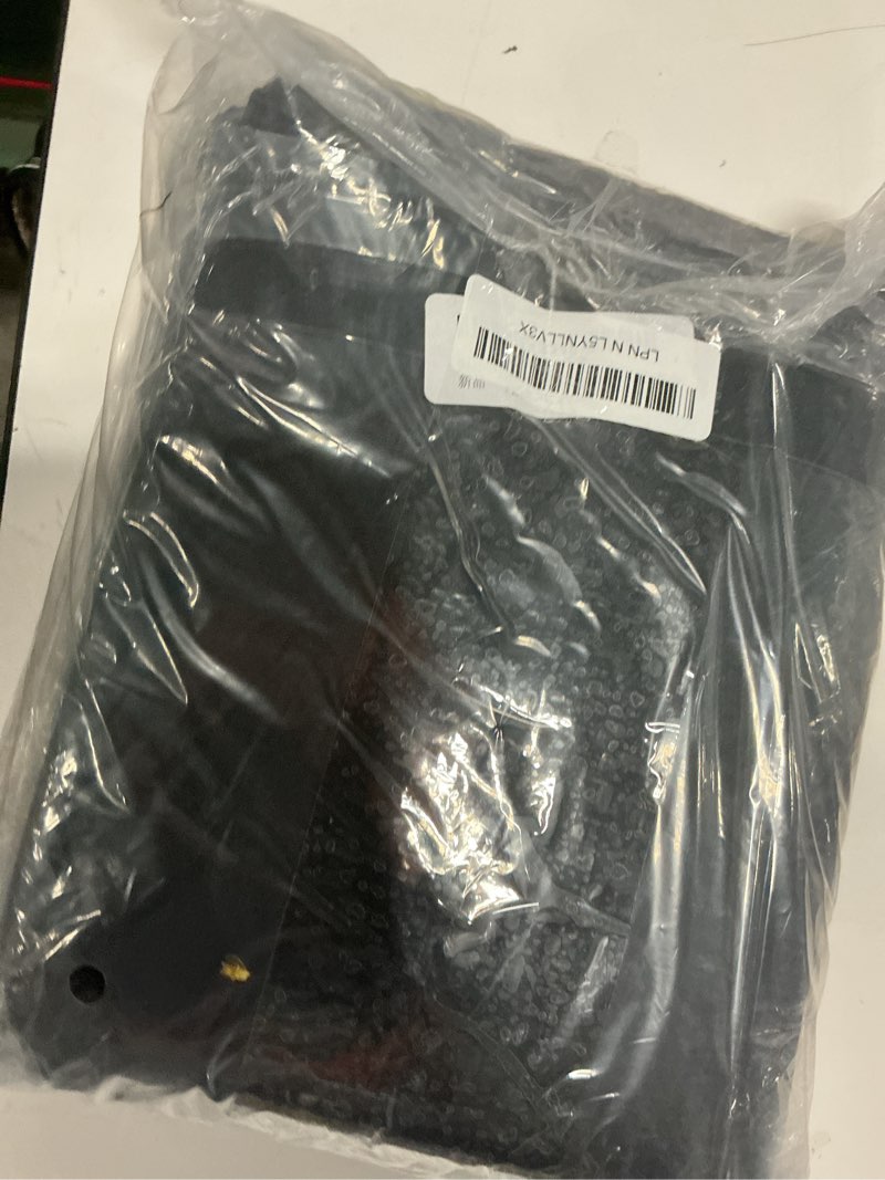 Condition photo showing New/Like New for 4 pack square table cloth 70x70 inch black tablecloth machine washable fabric polyester table cover for dining, buffet parties, picnic, events, weddings and restaurants?black? black 70inch x 70inch