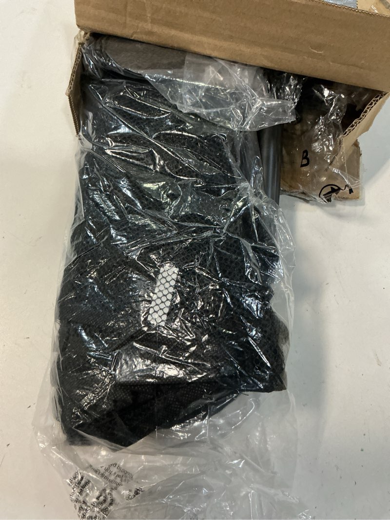 Condition photo showing Good Condition for 10-Tier Large Size Over The Door Shoe Organizer, Holds 30 Pairs Hanging Shoe Rack with Deep Pockets for Closet, Space-Saving Storage for Sneakers, Boots (Grey) A-grey