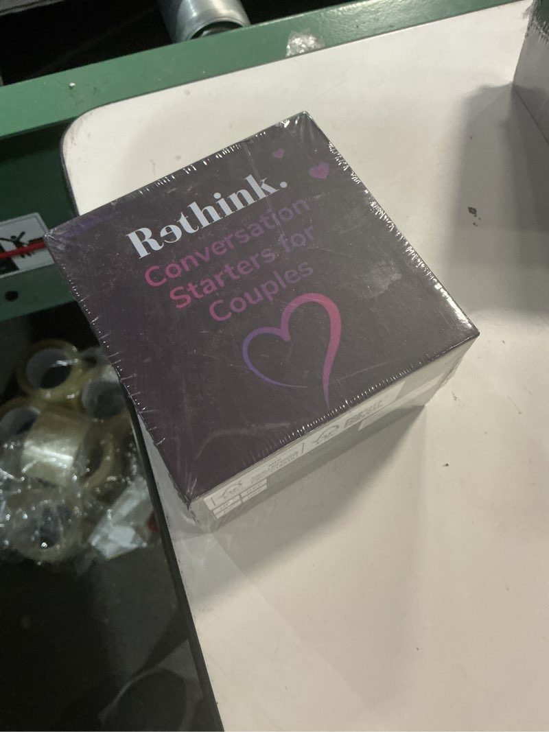 Condition photo showing New/Like New for QUOKKA Conversation Cards Game - Couples Edition | Premium Version | Relationship Connection - Great Board Game for Married Husband & Wife Premium Conversation