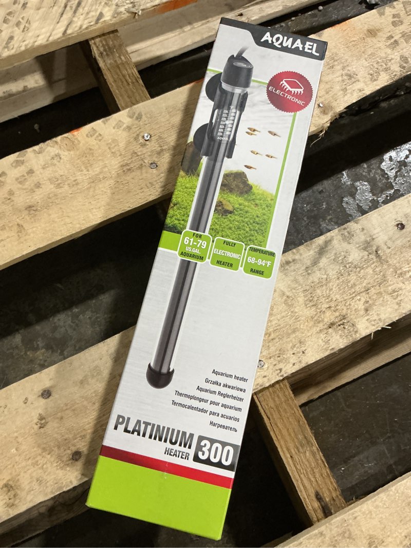 Condition photo showing New/Like New for Aquael Platinium Aquarium Heater for Freshwater & Saltwater Aquariums - 300 Watt  61-79 Gallons
