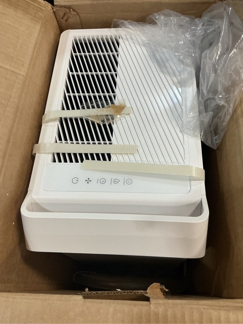 Condition photo showing As Is for 4,500 Sq.Ft Most Efficient Energy Star 2025 Dehumidifier,Vellgoo Max 70 Pint/D (Standard 56 Pint/D) Dehumidifier for Basement with Drain Hose, Smart Humidity Control, for Home, Bathroom, Garage White 4,500 Sq.Ft