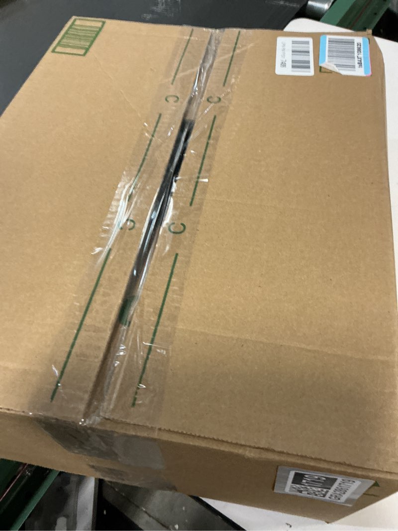 Condition photo showing As Is for Amazon Basics 2 Slice Toaster, With 6 Browning Settings, Extra Wide Slots For Bagels and Special Breads, Removable Easy-to-Clean Crumb Tray, Cancel/Defrost/Bagel Buttons, 900W, Black & Silver 2 Slice Silver Front