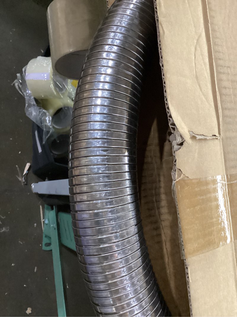 Condition photo showing Good Condition for 2" id x 72" universal exhaust flex pipe, 304 stainless steel flexible exhaust tubing 2" id x 72" length