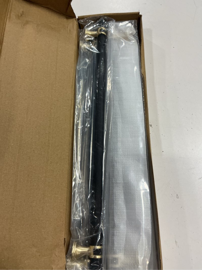 Condition photo showing New/Like New for 6 pack 12-5/8 inch cabinet pulls knurled matte black and brushed gold kitchen cabinet handles aluminum and zinc alloy drawer pulls solid cabinet hardware 12-5/8'' hole center(320mm) black and brushed gold knurled 6