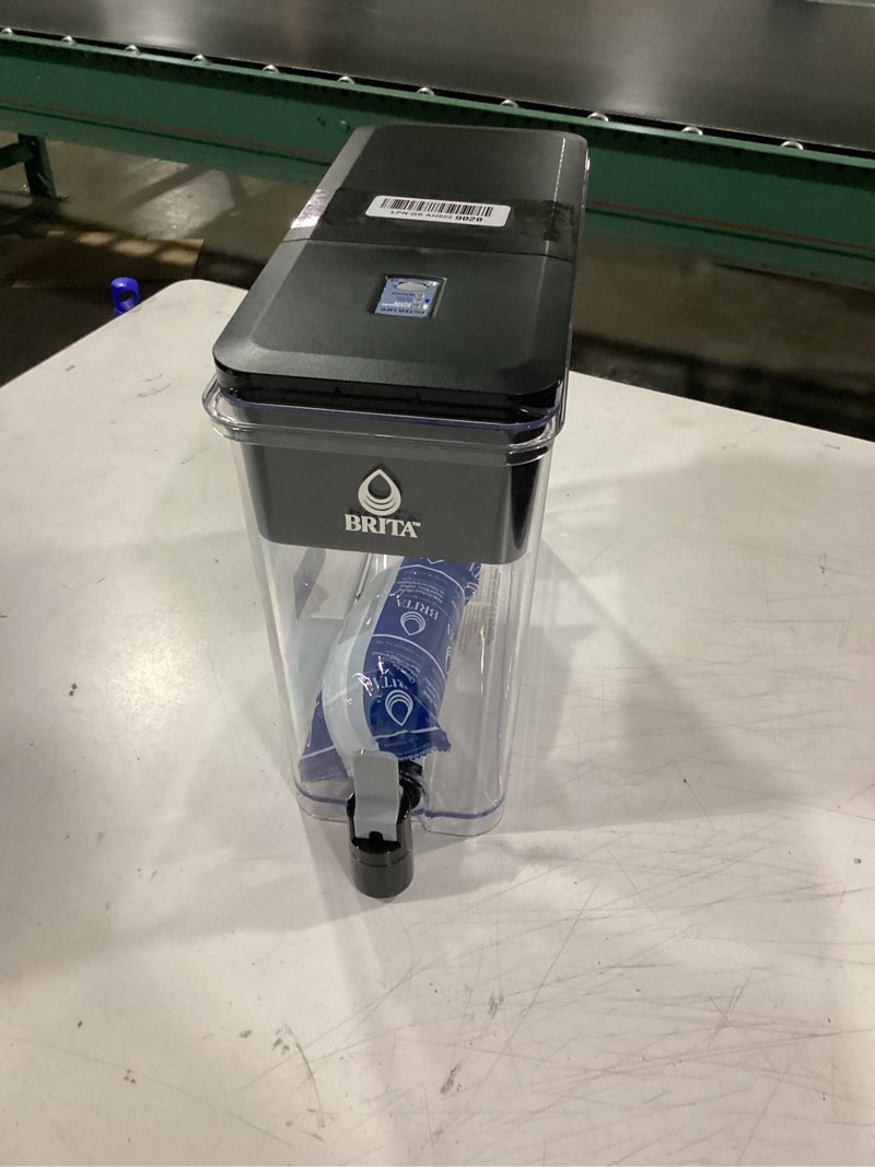 Condition photo showing Good Condition for brita 27 cup water filter dispenser with elite filter, nsf certified to remove 99% of lead, reduces 30 contaminants including microplastics, mercury & chlorine, smartlight indicator, bpa-free, black elite black
