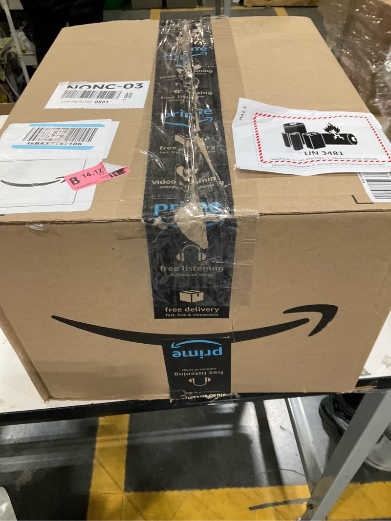 Condition photo showing As Is for ILIFE A30 Pro Robot Vacuum and Mop, Self Emptying Station for 60 Days, 5000Pa Suction, LiDAR Navigation, No-Go Zones, 2.4G WiFi/App/Alexa/Remote Control, Clean Hard Floors to Medium-Pile Carpet, 110V