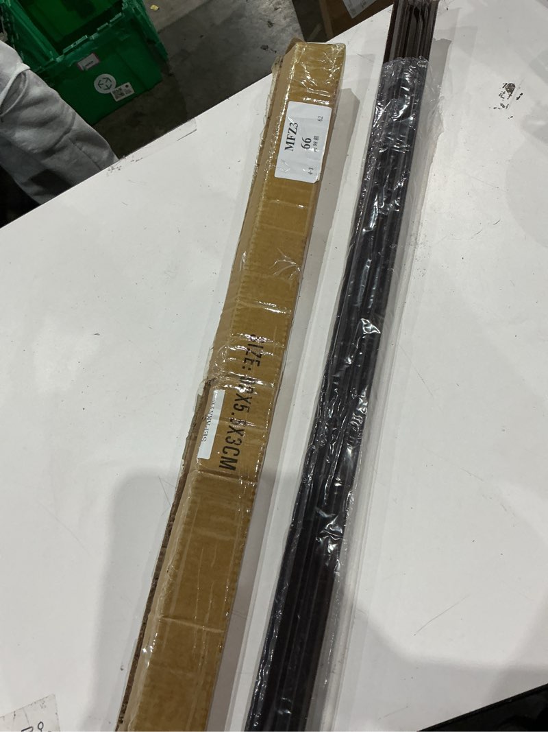 pushglossy 1 pcs replacement door bottom with vinyl fins 36" long 1 3/4" wide threshold seal bottom of door weatherstrip kerf weather stripping for 7/8" between barbs (brown)