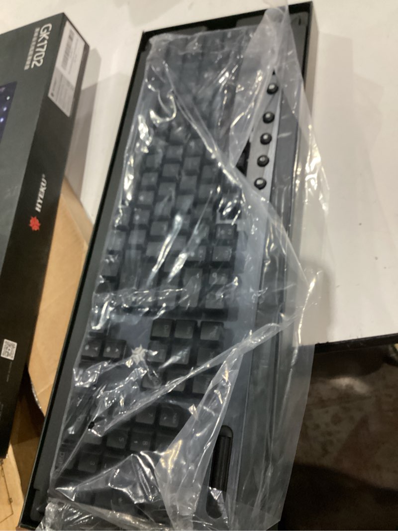 hexgears low profile gaming keyboard w/ultra-thin design, 2-mode wireless rgb mechanical keyboard, dedicated media control & linear red switch (gray) gray & linear