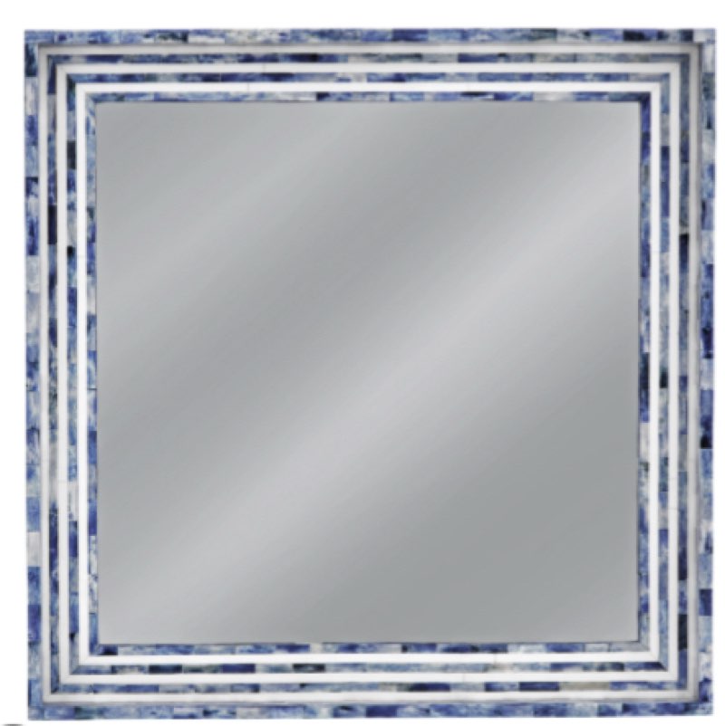 Ringles Bone Rectangle Wall Mirror 