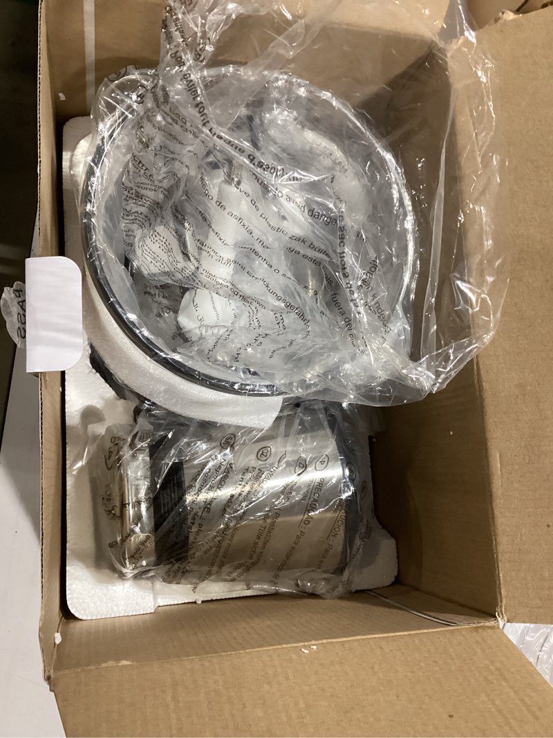 Condition photo showing Good Condition for koios food processor, 500w electric food chopper with 2 bowls (8 cup+8 cup) & 2 bi-level blades&, small electric grinder meat processor for nuts, meat, onion, garlic, baby food, black