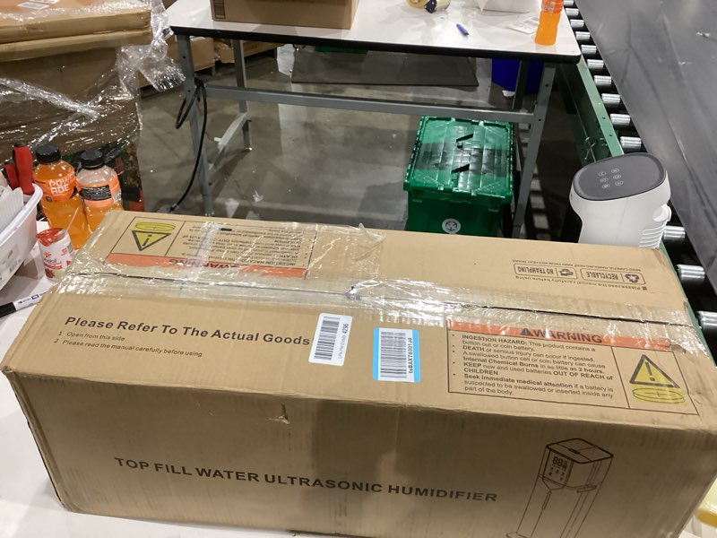 10L/2.6Gal Smart Humidifiers for Bedroom Large Room up to 600ft², 100H Runtime Cool Mist Top Fill, U