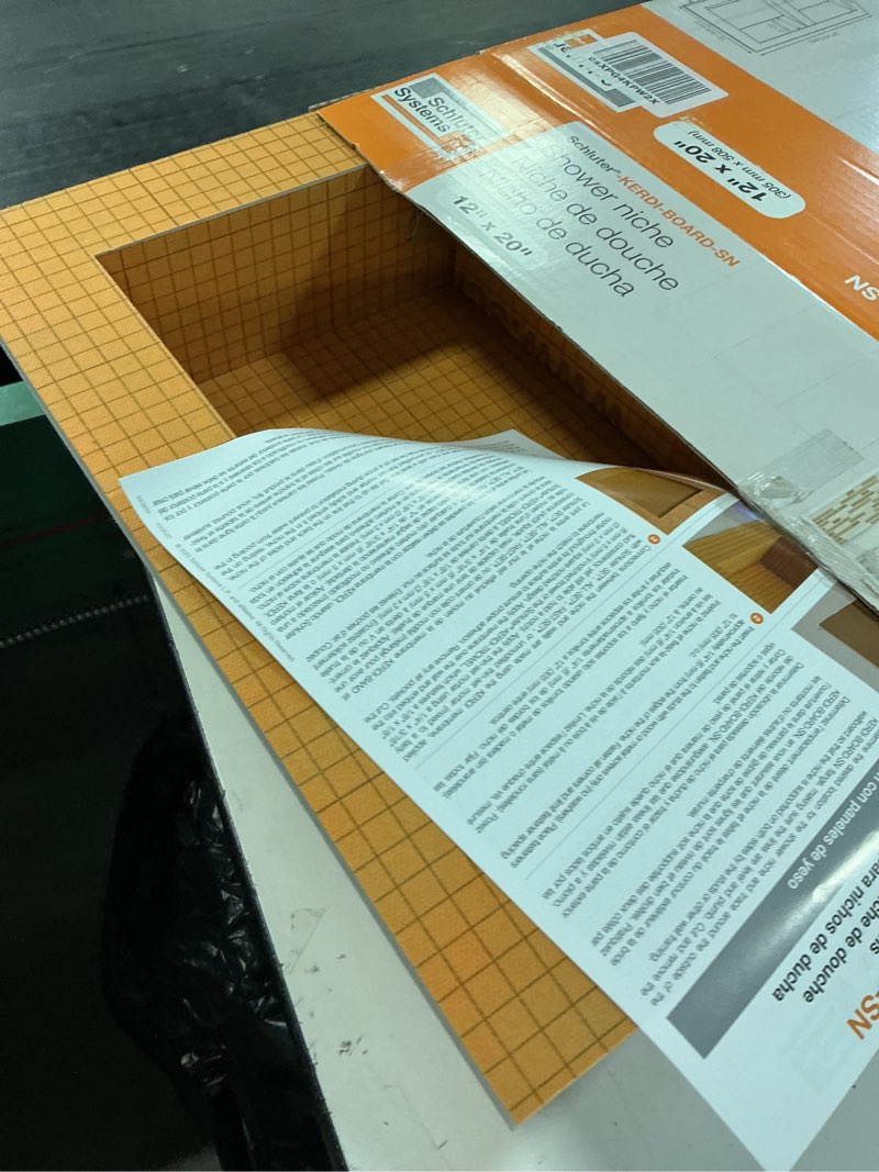 Condition photo showing New/Like New for schluter systems kb12sn305508a1 schluter kerdi-board-sn