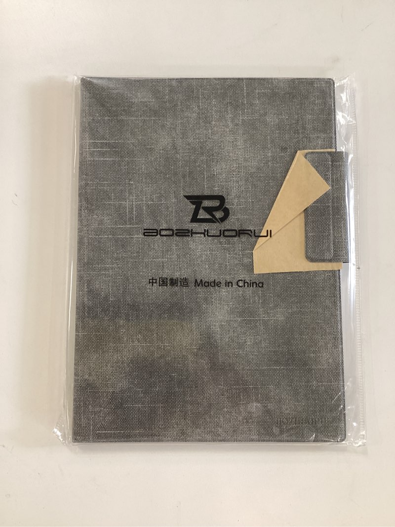 Condition photo showing New/Like New for BOZHUORUI Magnetic Case for 11.8" Remarkable Paper Pro 2024 Tablet - Ultra-Thin Lightweight PU Leather Book Folio Cover with Auto Sleep/Wake (Denim Gray)