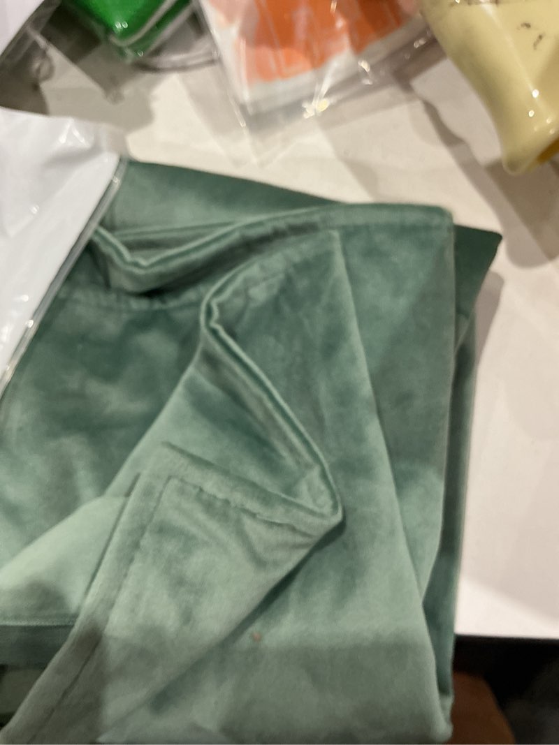 Condition photo showing Good Condition for juspurbet 14x24 pillow covers set of 2 decorative throw pillow covers case for couch sofa bed soft velvet lumbar cushion covers with hidden zipper for home decor living room,sage sage 24" x 14" (pack of 2)