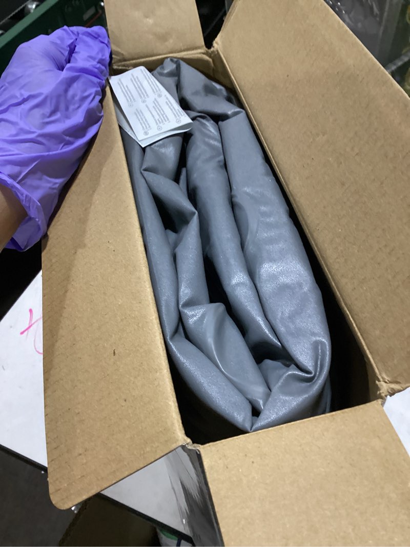 Condition photo showing New/Like New for single size camping air mattress with built in foot pump, blow up mattress inflatable camping sleeping pad