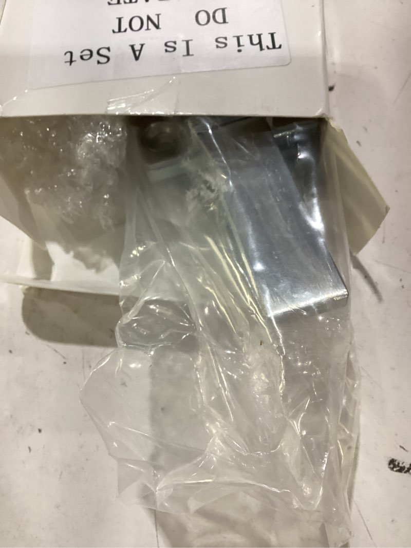 Condition photo showing Good Condition for hicarer 1 pcs surface bolt 6" heavy duty dutch door latch brushed chrome finish for swing interior exterior doors 6 inch silver 1