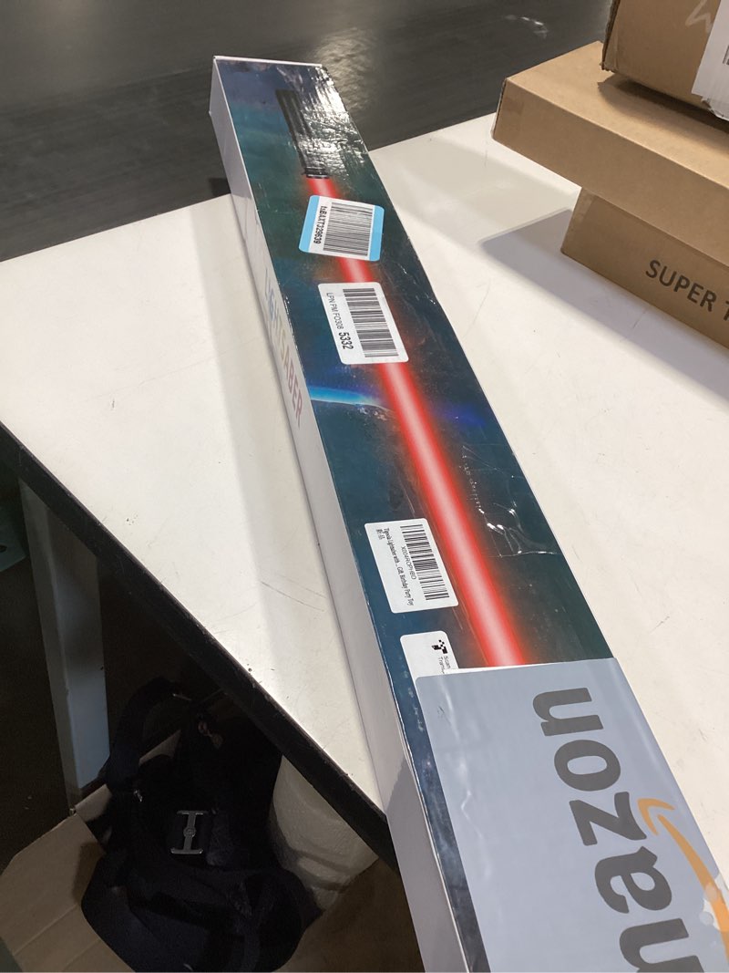 Condition photo showing Good Condition for lightsaber with metal hilt, rechargeable light saber, durable pc blade tube, 12 colors, fx sounds, flash on clash, smooth swing, usb cable included, kids teens adults gift, birthday party toy