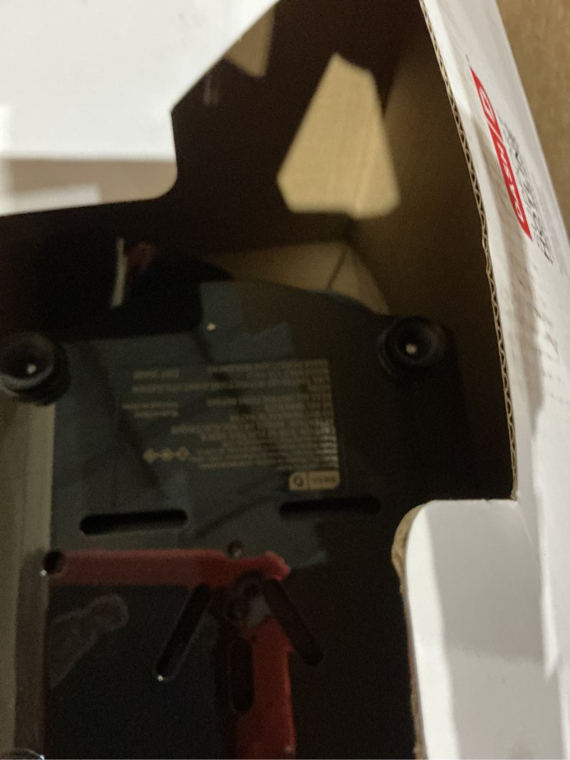 Condition photo showing As Is for dash rapid cold brew maker with vacupress™ technology with glass carafe for 40 ounces of instant fresh cold brew coffee or iced tea black