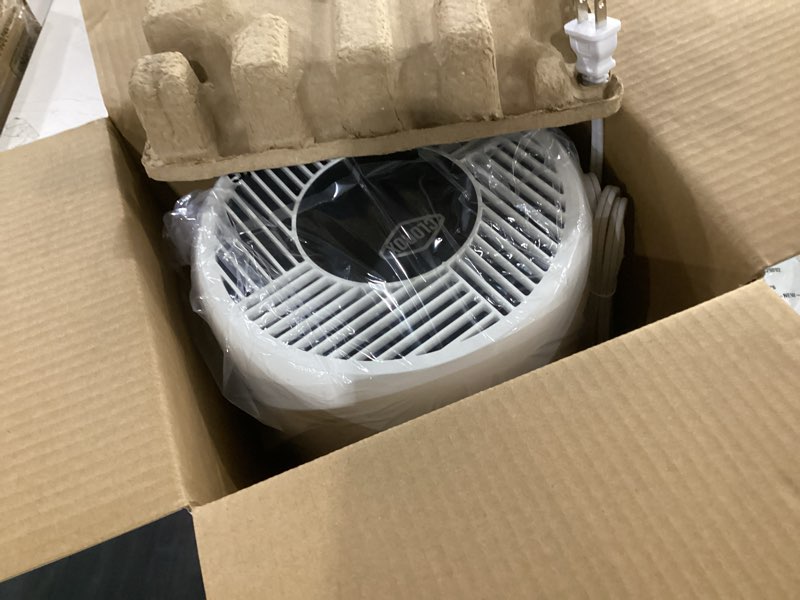Condition photo showing New/Like New for clorox medium room turbo air purifiers for home with true hepa filter | 1,000 sq ft | reduces 99.9% of mold, viruses, wildfire smoke, allergens, pet allergies, dust | whisper quiet 1,000 sq. ft.