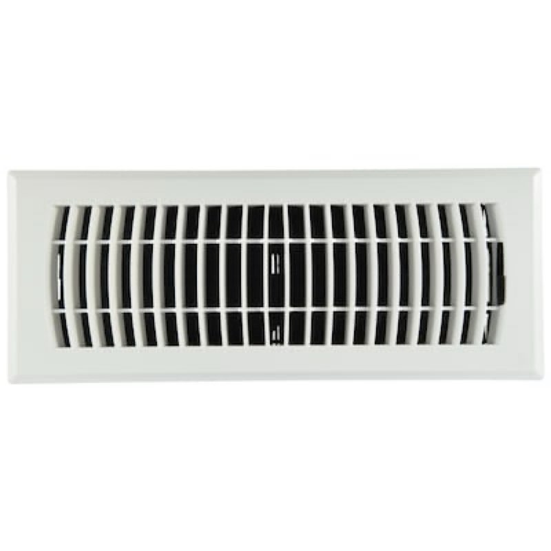 RELIABILT 4-in x 12-in ABS resin White Floor Register