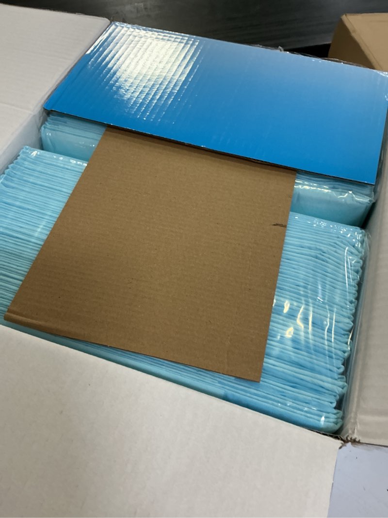 Condition photo showing New/Like New for wowflash super absorbency disposable leakproof underpads with quick drying for baby, adults, puppy, dog bed pee pads, extra large, xxl incontinence pads, 30” x 36”, 50 count 50 count 30" x 36"